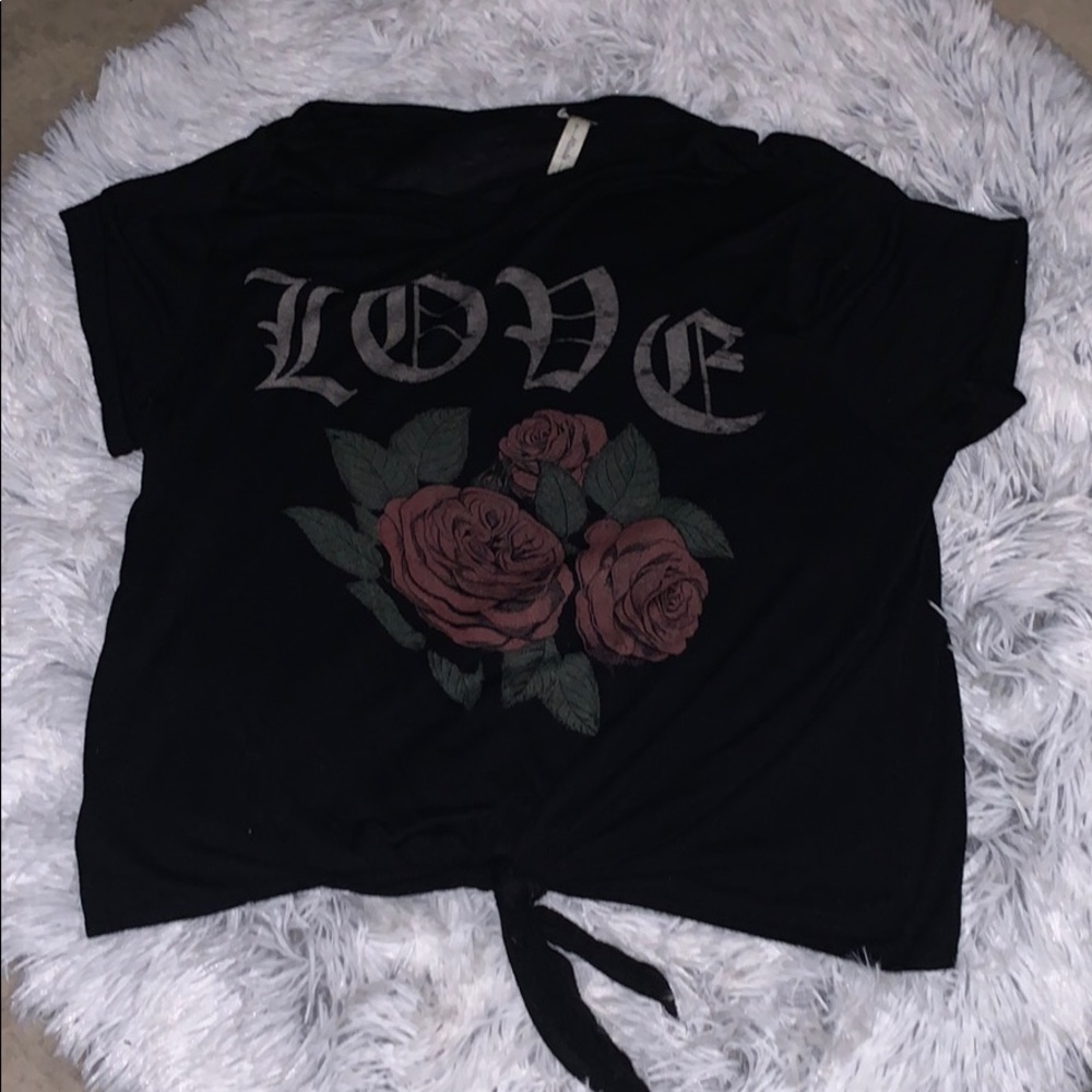 Love back shirt